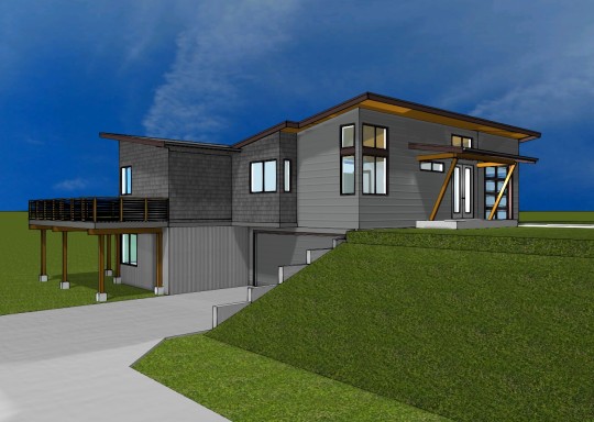 35th Street proposed residence